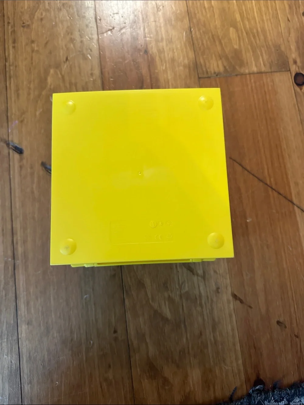 LEGO Yellow and Red Brick Storage Bucket